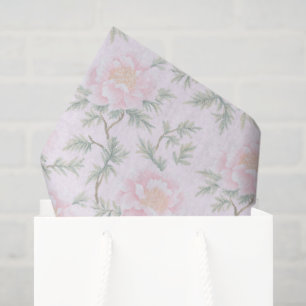 Southern Grandmillennial Pink Chinoiserie Tissue Paper