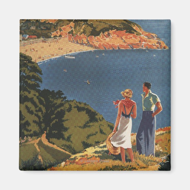 Southern/Great Western Rail Couple on Cliff Magnet (Front)