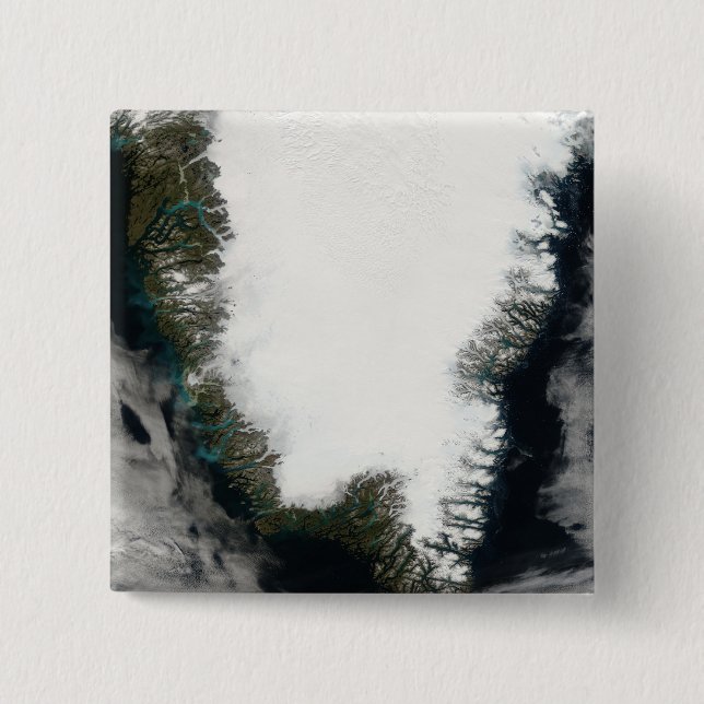 Southern Greenland Pinback Button (Front)