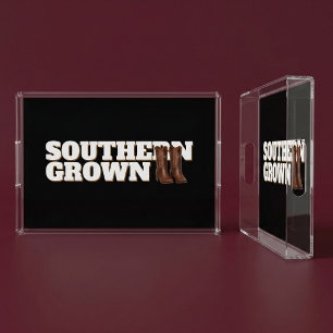 Southern Grown Acrylic Tray
