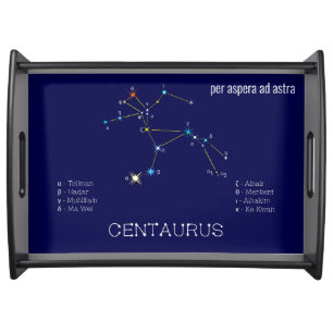 Southern Hemisphere Constellation Centaurus Serving Tray