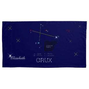 Southern Hemisphere Constellation Crux Pillow Case