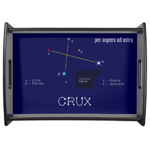 Southern Hemisphere Constellation Crux Serving Tray