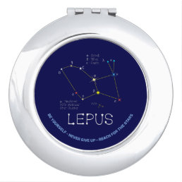 Southern Hemisphere Constellation Lepus Compact Mirror