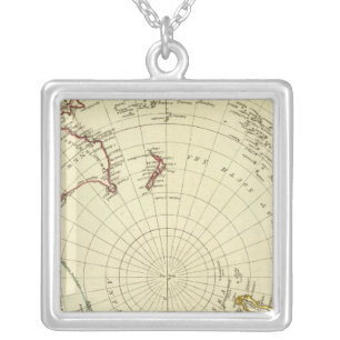 Southern Hemisphere Silver Plated Necklace