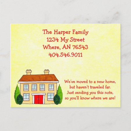 Southern Home Moving New Address Announcement