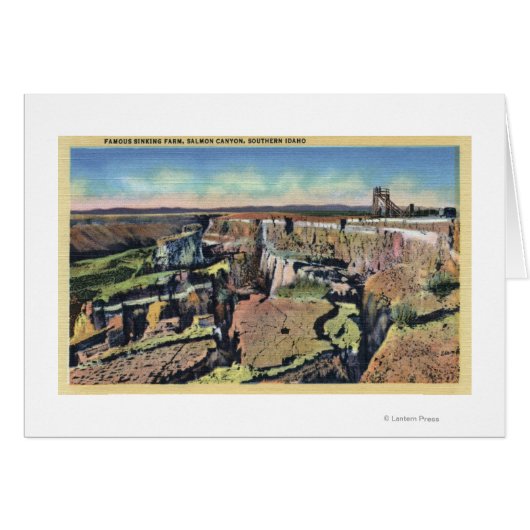 Southern Idaho - Famous Sinking Farm in Salmon (Front Horizontal)