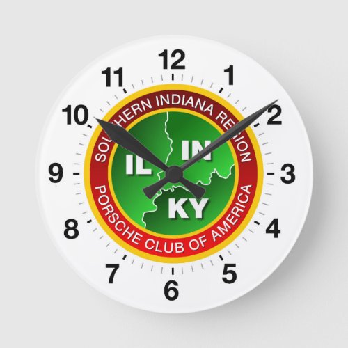 Southern Indiana Region Clock