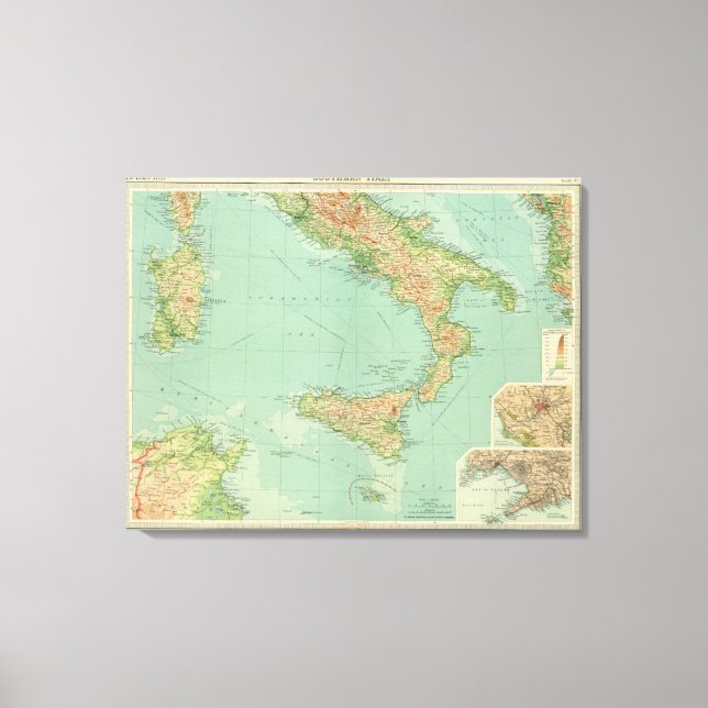 Southern Italy 2 Canvas Print (Front)