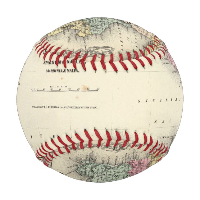 Southern Italy Kingdom Of Naples Baseball (Front)