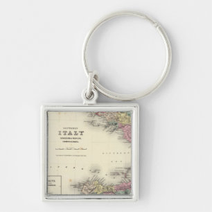 Southern Italy Kingdom Of Naples Keychain