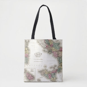 Southern Italy Kingdom Of Naples Tote Bag