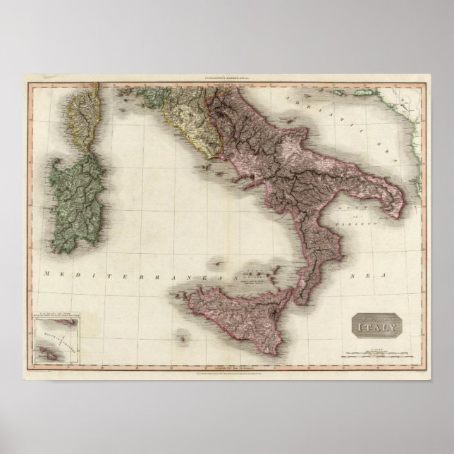 Southern Italy Poster (Front)