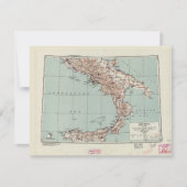 Southern Italy World War II Strategic Map (1943) (Front)