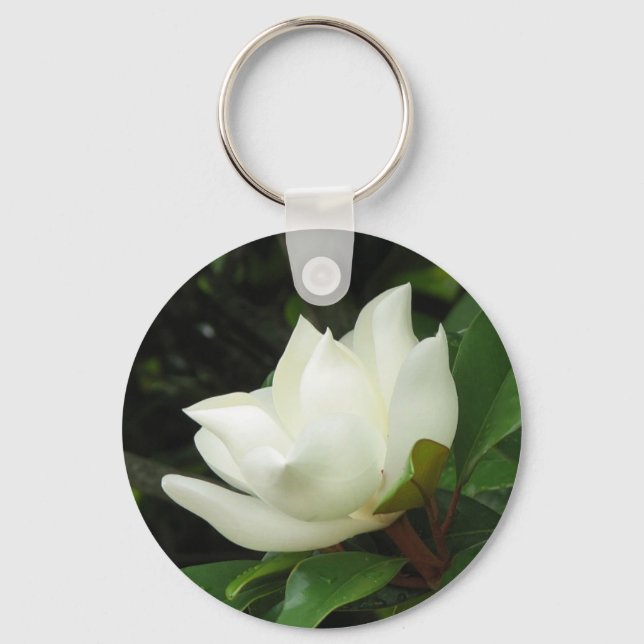 Southern Magnolia Keychain (Front)