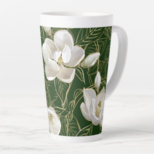 Southern Magnolias Christmas Latte Mug