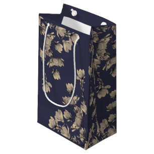 Southern Magnolias & Midnight Blue Small Gift Bag