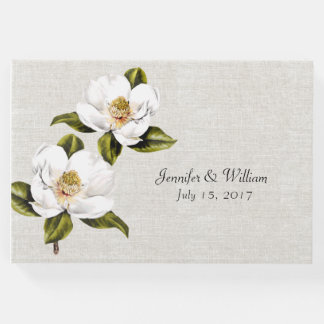Southern Magnolias Wedding Guest Book