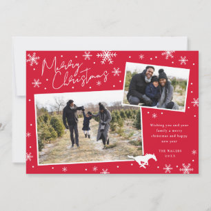 Southern Methodist Holiday Photo Christmas Card