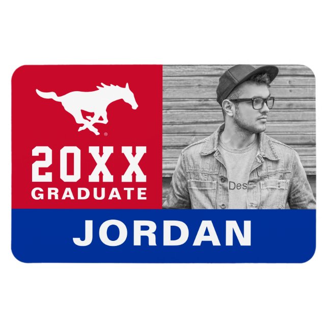 Southern Methodist University Graduate Magnet (Horizontal)