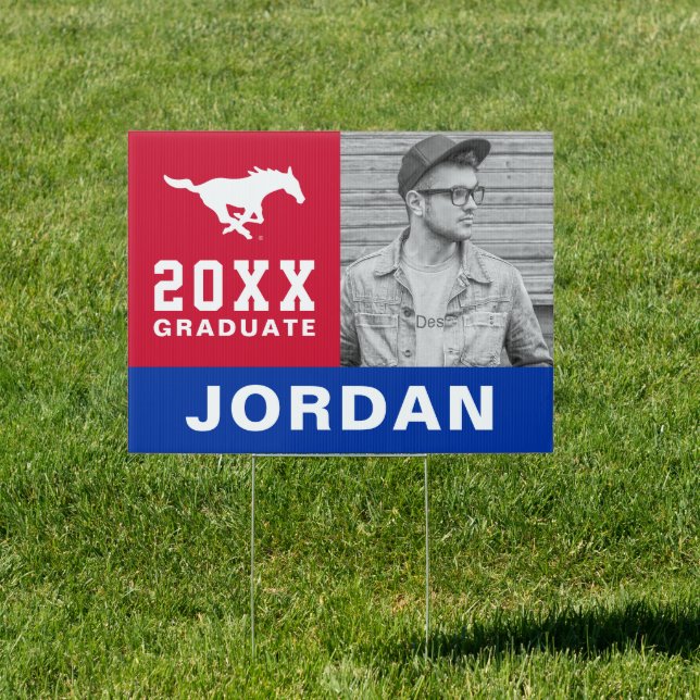 Southern Methodist University Graduate Sign (Insitu)