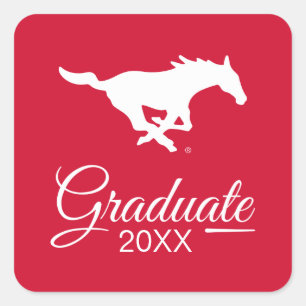 Southern Methodist University Graduate Square Sticker