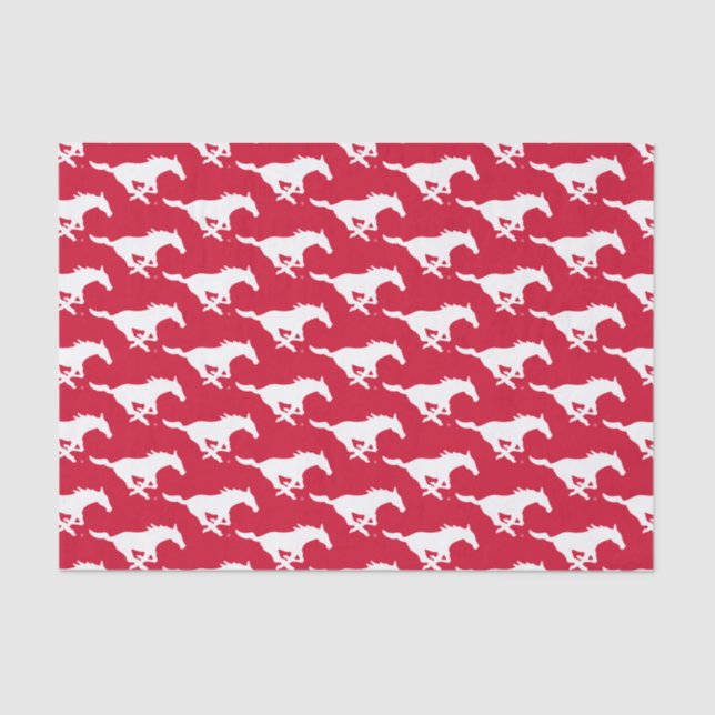 Southern Methodist University Graduate Tissue Paper (Front)