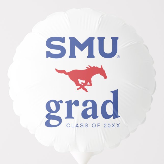 Southern Methodist University Graduation Balloon (Front)