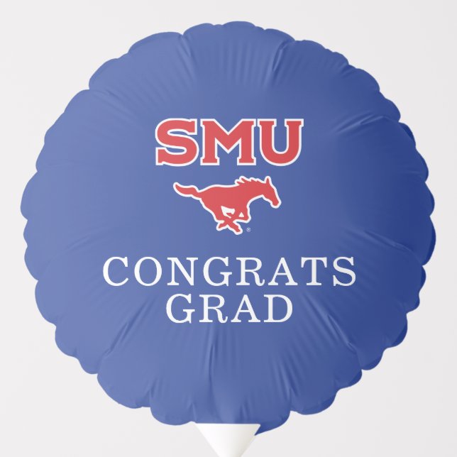 Southern Methodist University Graduation Balloon (Front)
