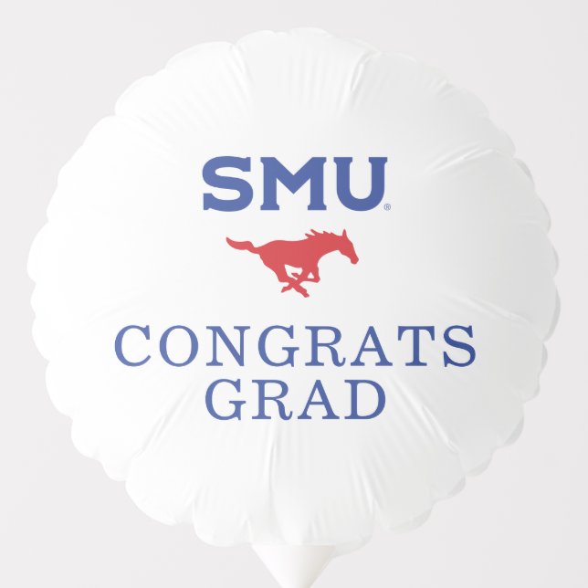 Southern Methodist University Graduation Balloon (Front)