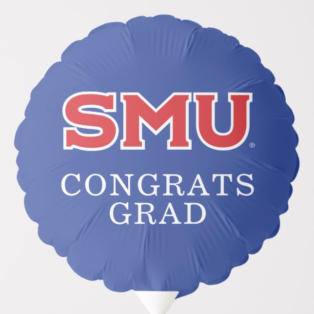 Southern Methodist University Graduation Balloon (Front)