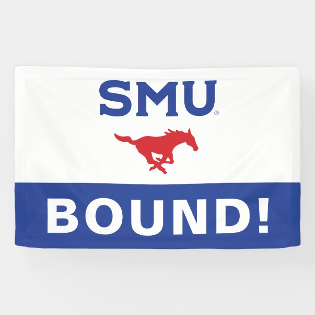 Southern Methodist University Graduation Banner (Horizontal)