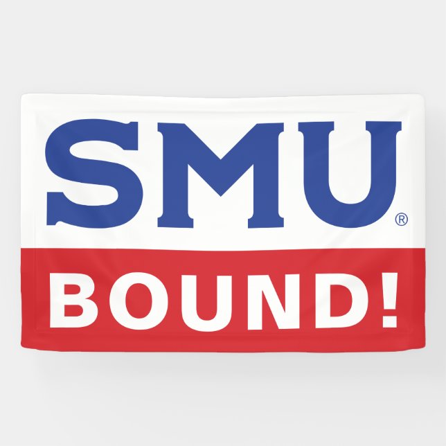 Southern Methodist University Graduation Banner (Horizontal)