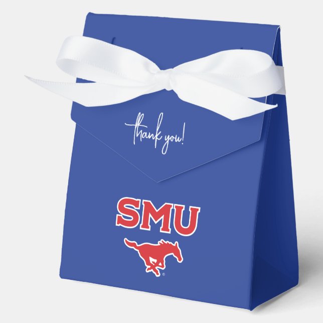 Southern Methodist University Graduation Favor Boxes (Front)