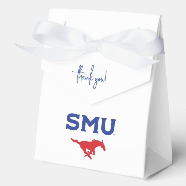 Southern Methodist University Graduation Favor Boxes (Front)
