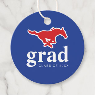 Southern Methodist University Graduation Favor Tags