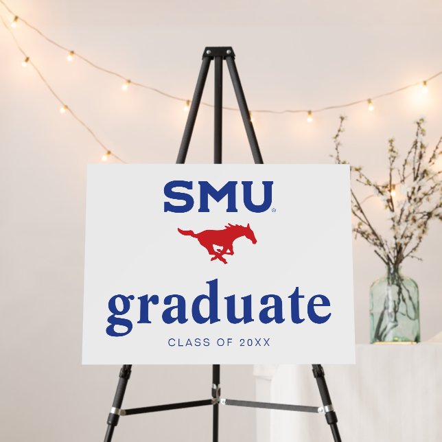 Southern Methodist University Graduation Foam Board (In Situ (Stand))
