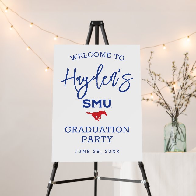 Southern Methodist University Graduation Foam Board (In Situ (Stand))