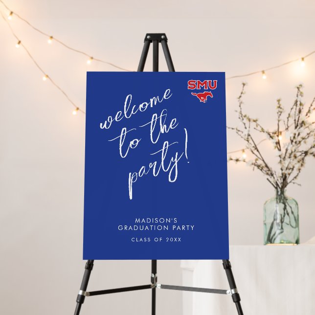 Southern Methodist University Graduation Foam Board (In Situ (Stand))