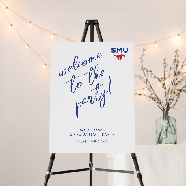 Southern Methodist University Graduation Foam Board (In Situ (Stand))