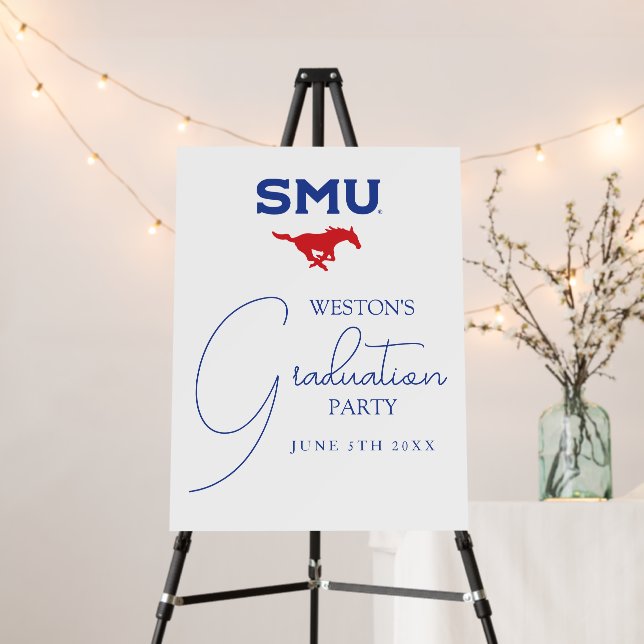 Southern Methodist University Graduation Foam Board (In Situ (Stand))
