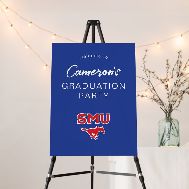 Southern Methodist University Graduation Foam Board (In Situ (Stand))