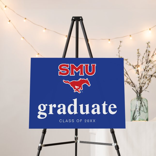 Southern Methodist University Graduation Foam Board (In Situ (Stand))