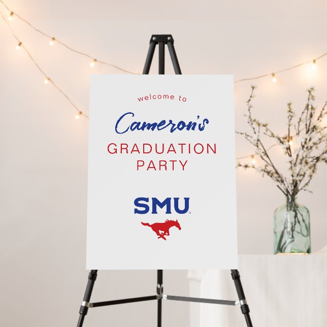 Southern Methodist University Graduation Foam Board (In Situ (Stand))