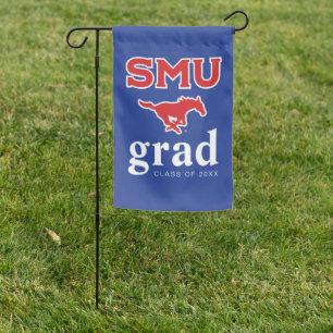 Southern Methodist University Graduation Garden Flag