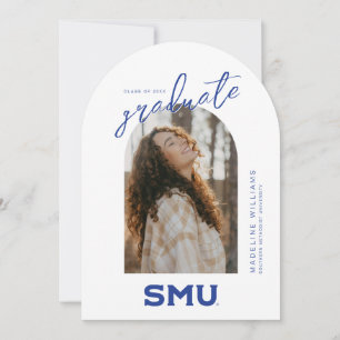 Southern Methodist University Graduation Invitation