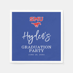 Southern Methodist University Graduation Napkins