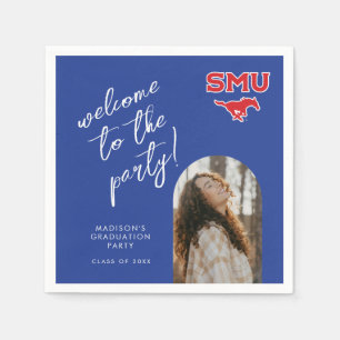 Southern Methodist University Graduation Napkins
