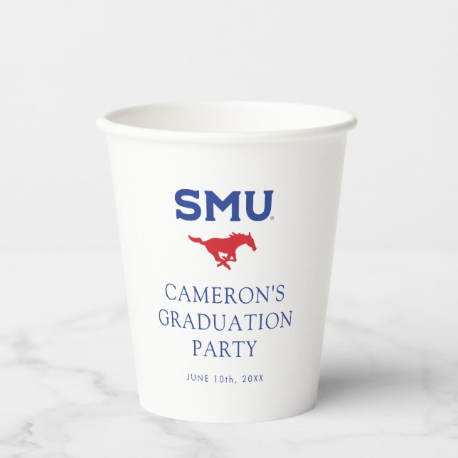 Southern Methodist University Graduation Paper Cups (Front)