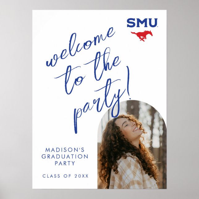Southern Methodist University Graduation Poster (Front)